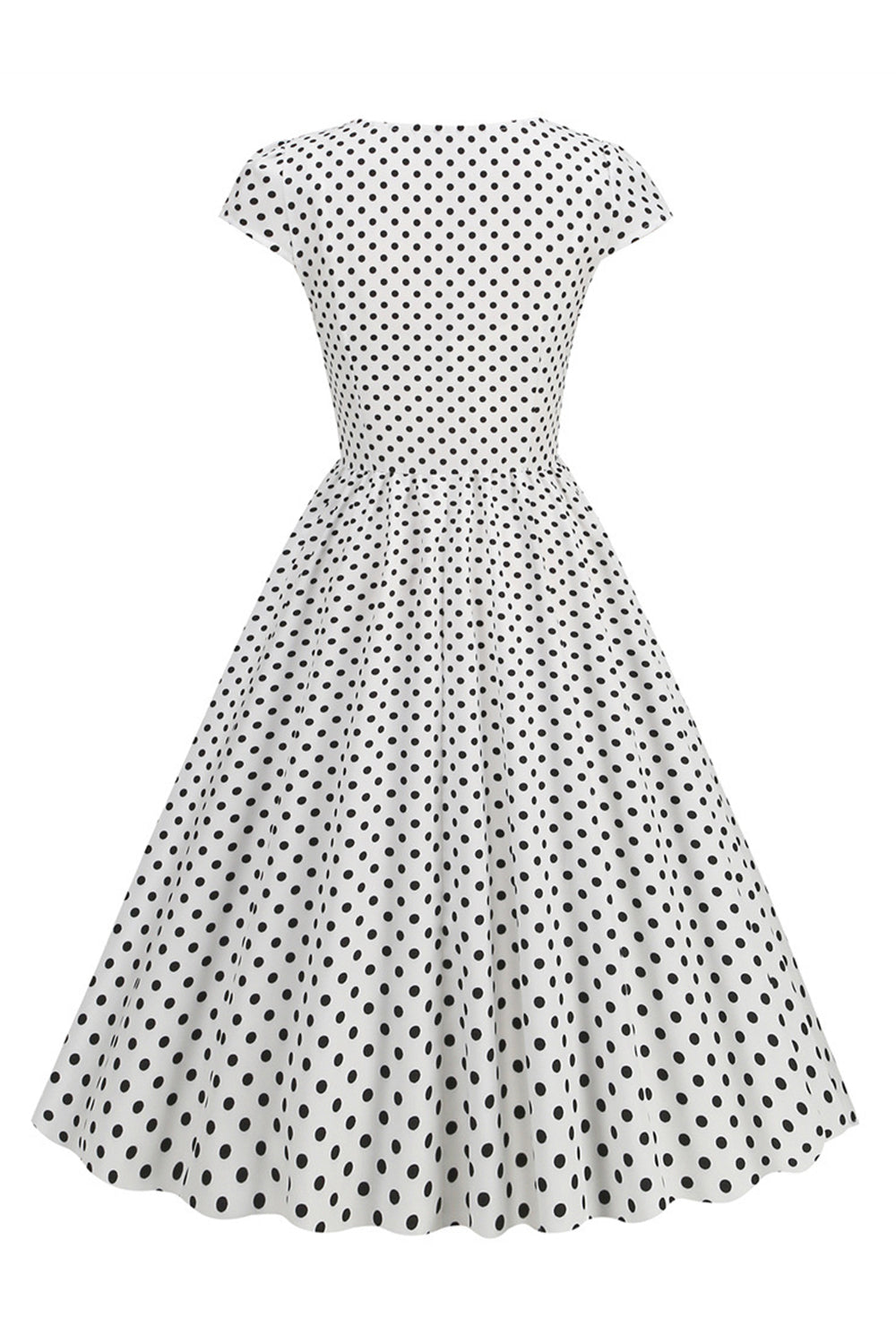 Polka Dots Swing 1950-tallet Kjole