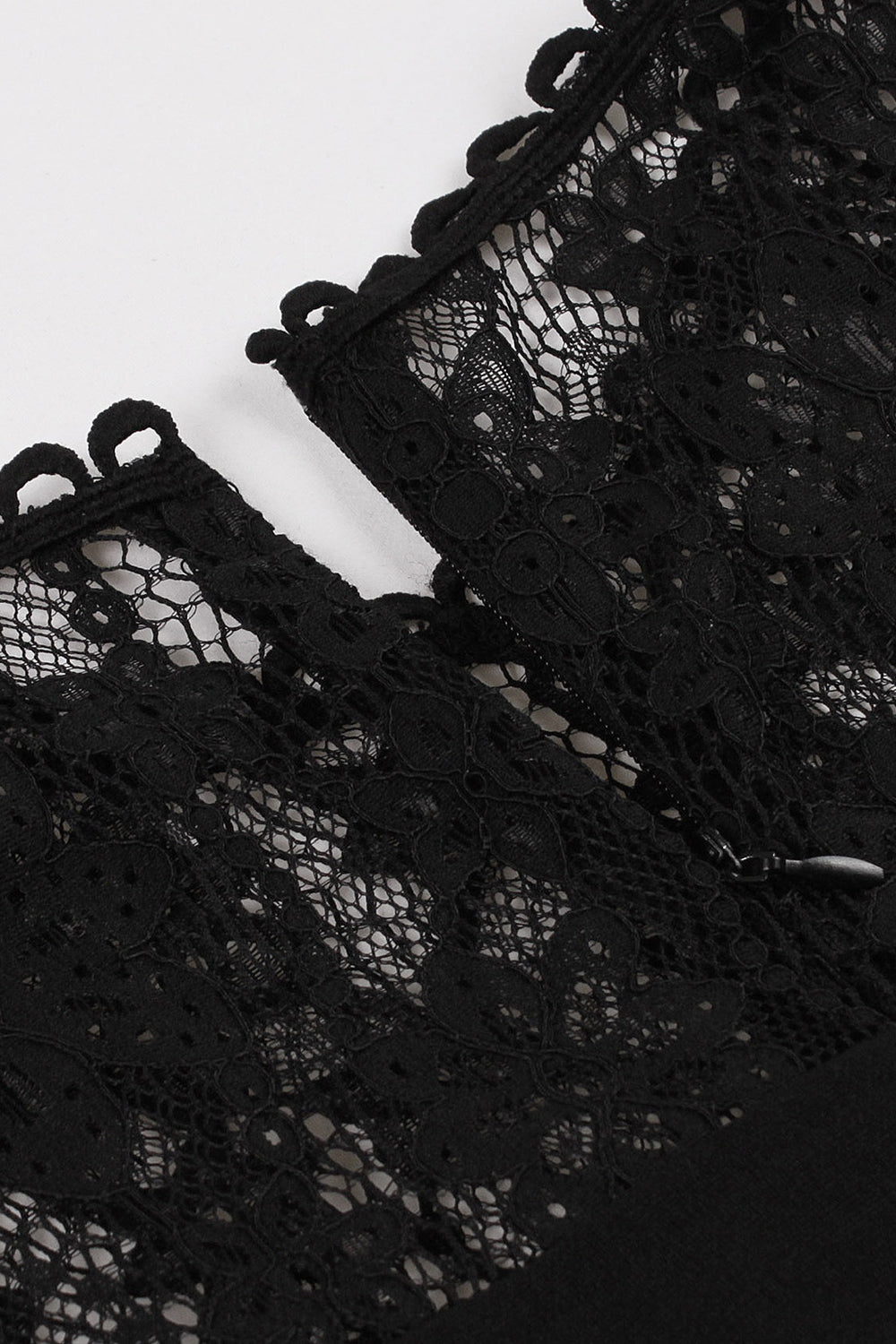 Black Swing 1950-tallet kjole med blonder