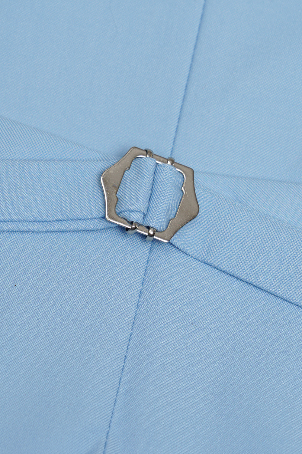 lyseblå enkeltbrystet sjal lapel menns dress vest