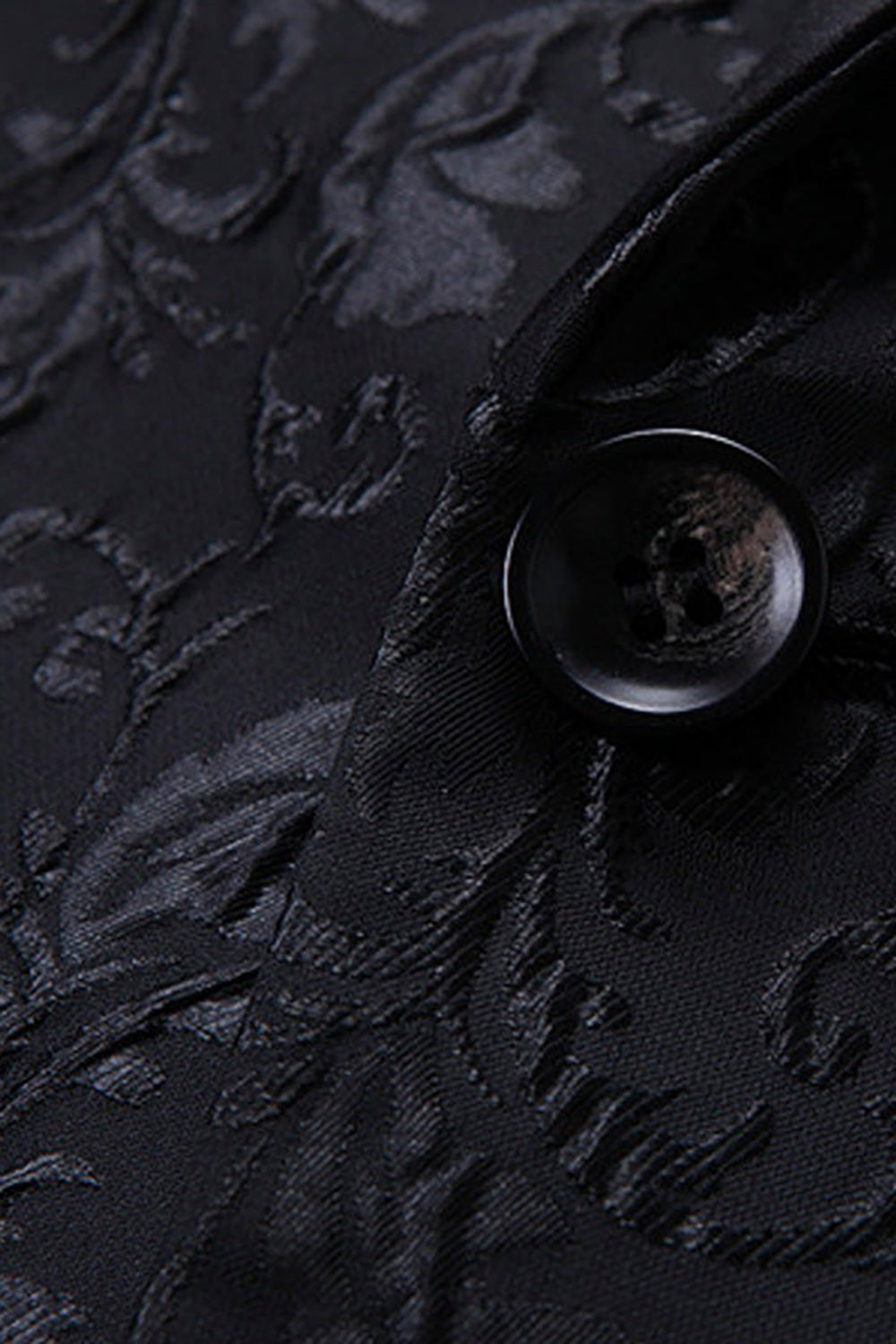 svart jacquard shawl lapel menns 2 stk dresser