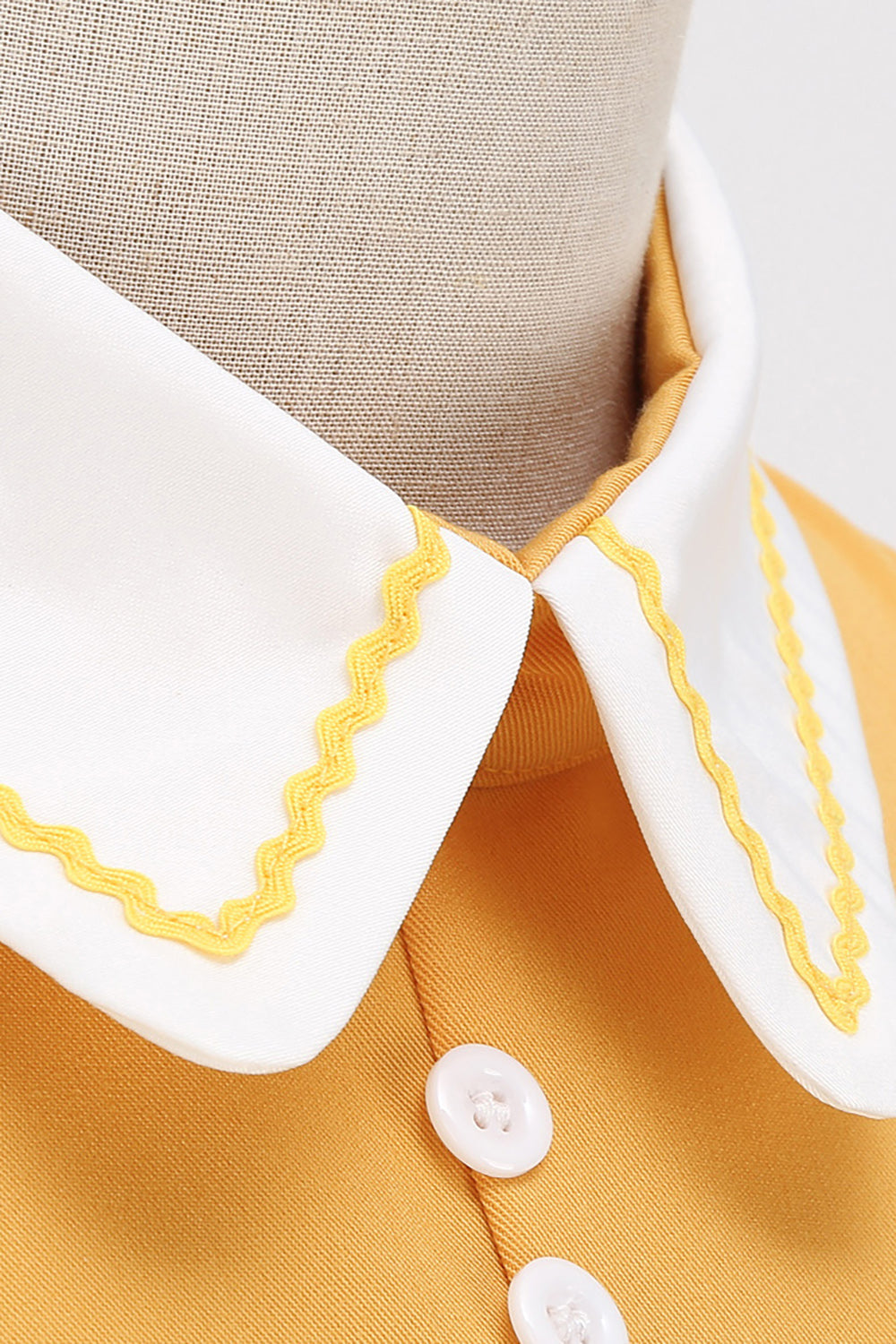 lyseblå 1950-tallet vintage kjole med ermer