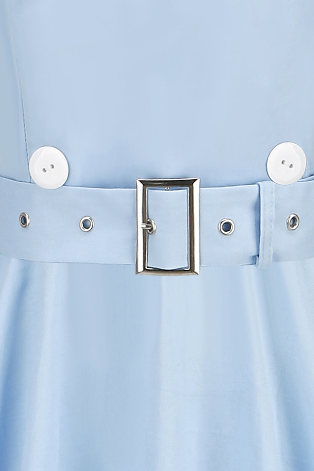 svart 1950-tallet swing kjole med belte