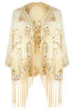 Fringes Paljett Cape fra 1920-tallet