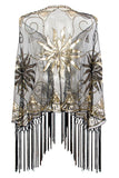 Fringes Paljett Cape fra 1920-tallet