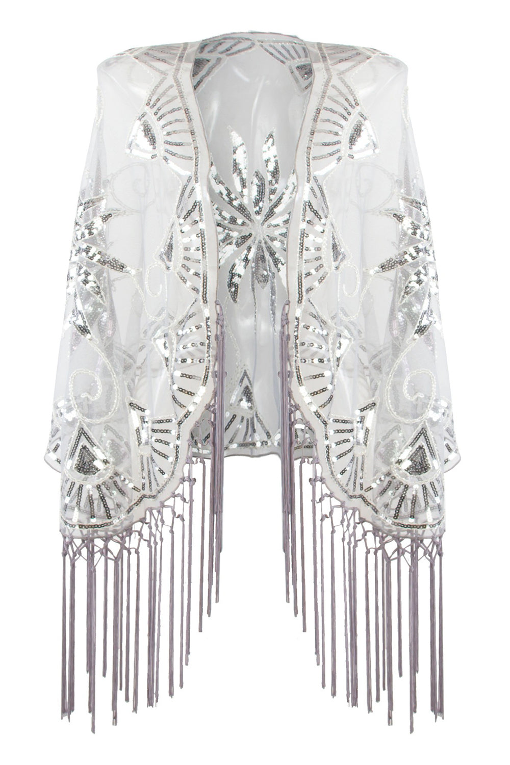 Fringes Paljett Cape fra 1920-tallet