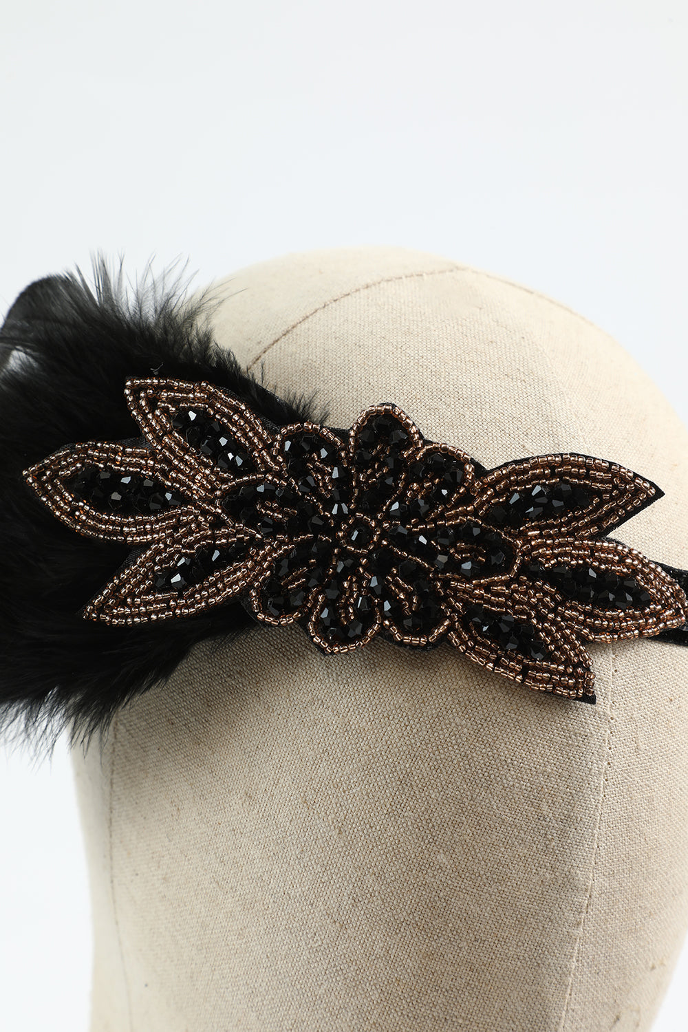 Black Golden Five Pieces 1920-tallet Party Tilbehør Set