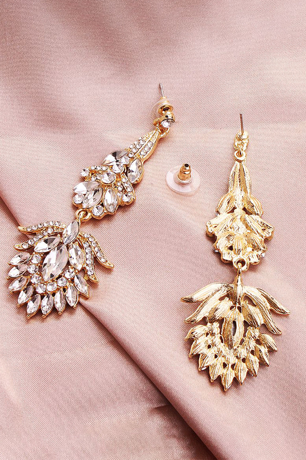 Enkle Rhinestone Bridal øredobber