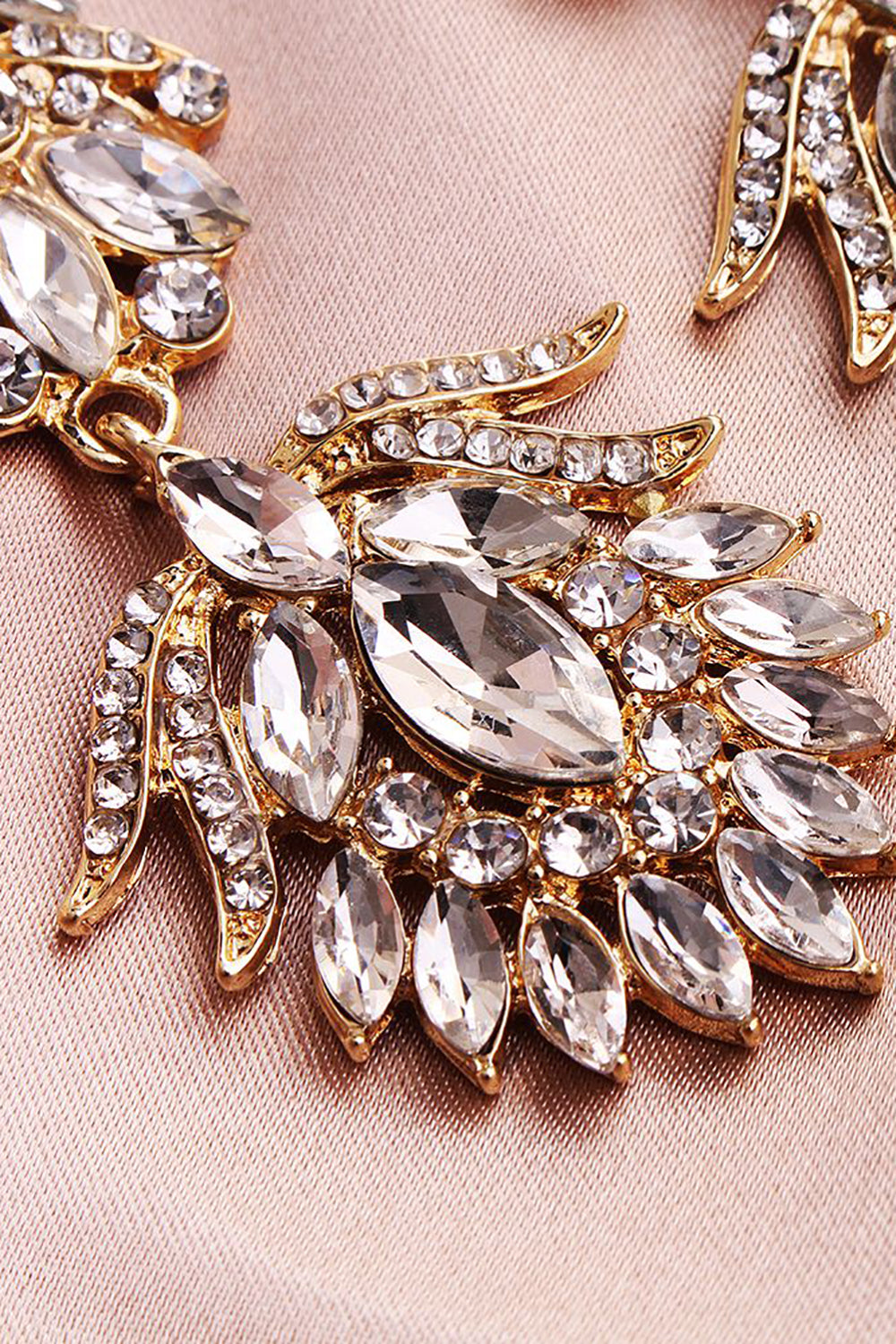 Enkle Rhinestone Bridal øredobber