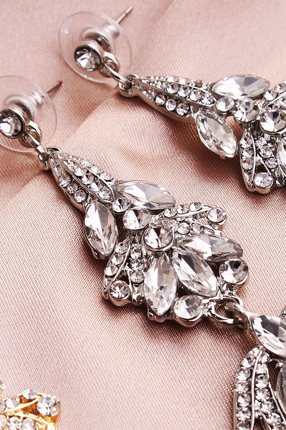 Enkle Rhinestone Bridal øredobber
