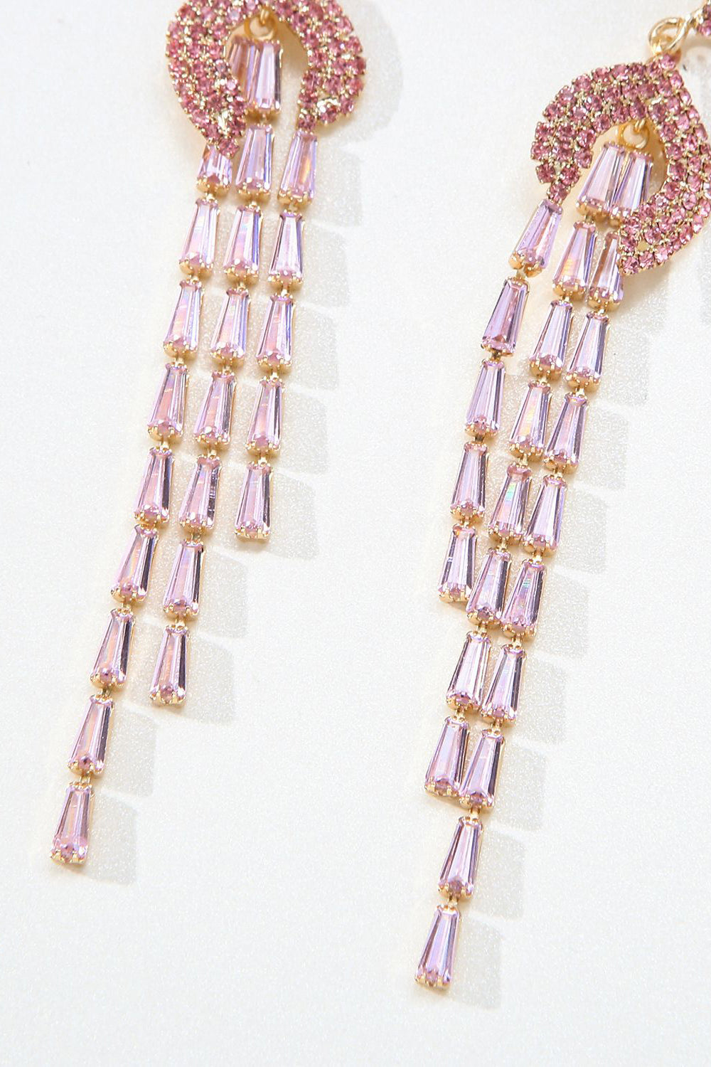 Rhinestones Geometriske Zirconia øredobber
