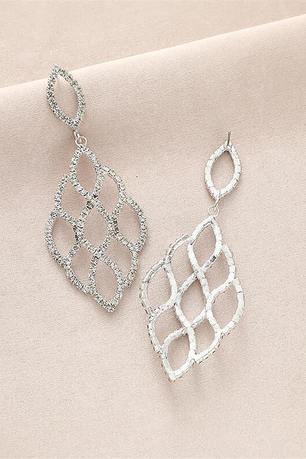 Klipp ut Rhinestones øredobber