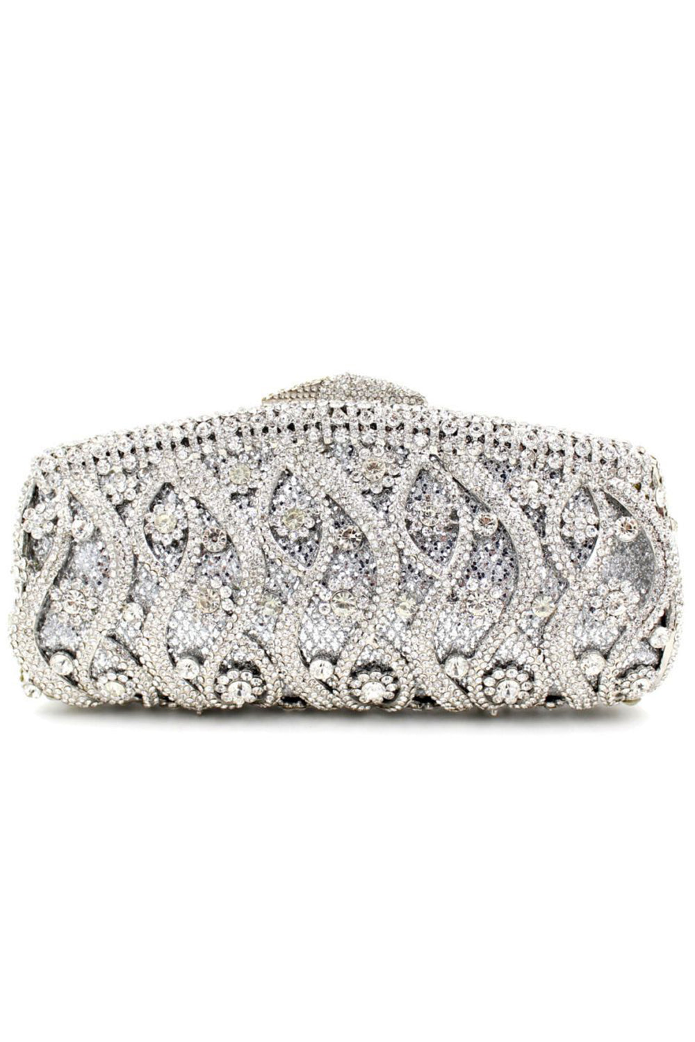 Luksus Rhinestone Party veske med avtakbar kjede