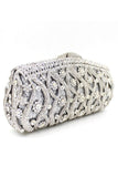 Luksus Rhinestone Party veske med avtakbar kjede