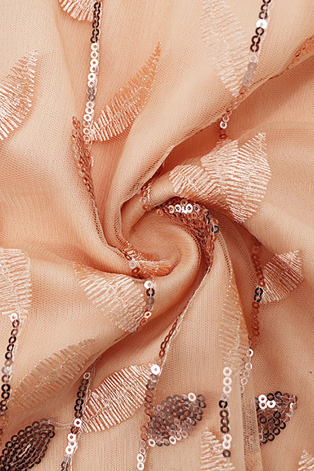 A-Line Blush Casual kjole med korte ermer