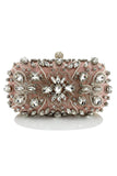 Rhinestone glitrende svart festclutchveske