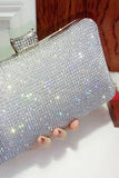 Svart Spakly Rhinestone kveldsveske