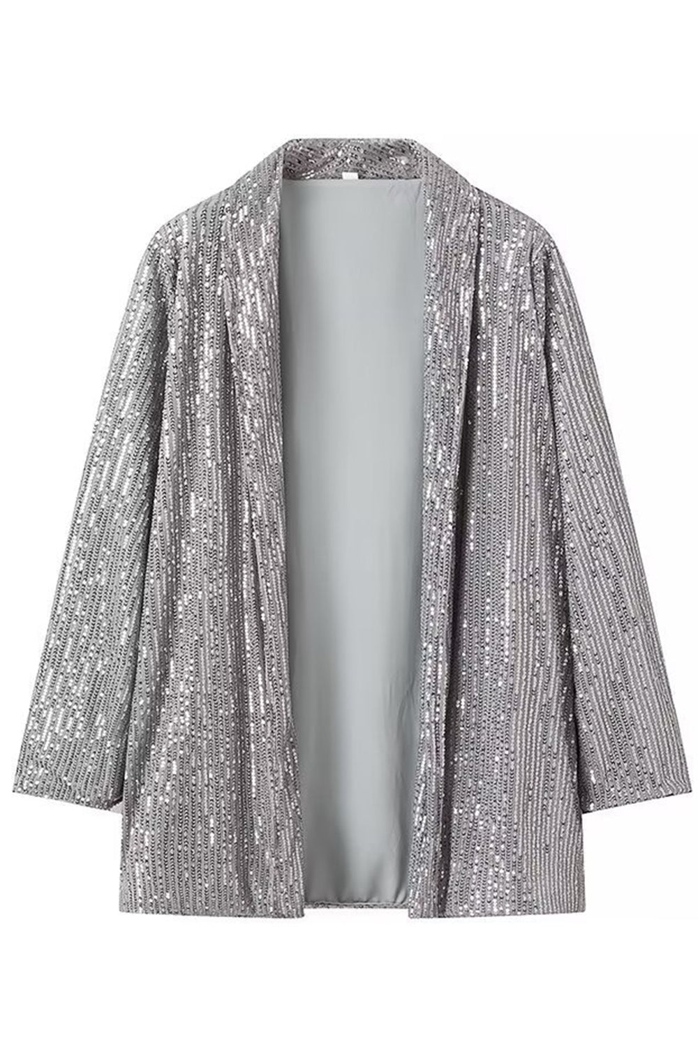 Svart Sparkly Sequin 2 Piece Kvinner Drakter