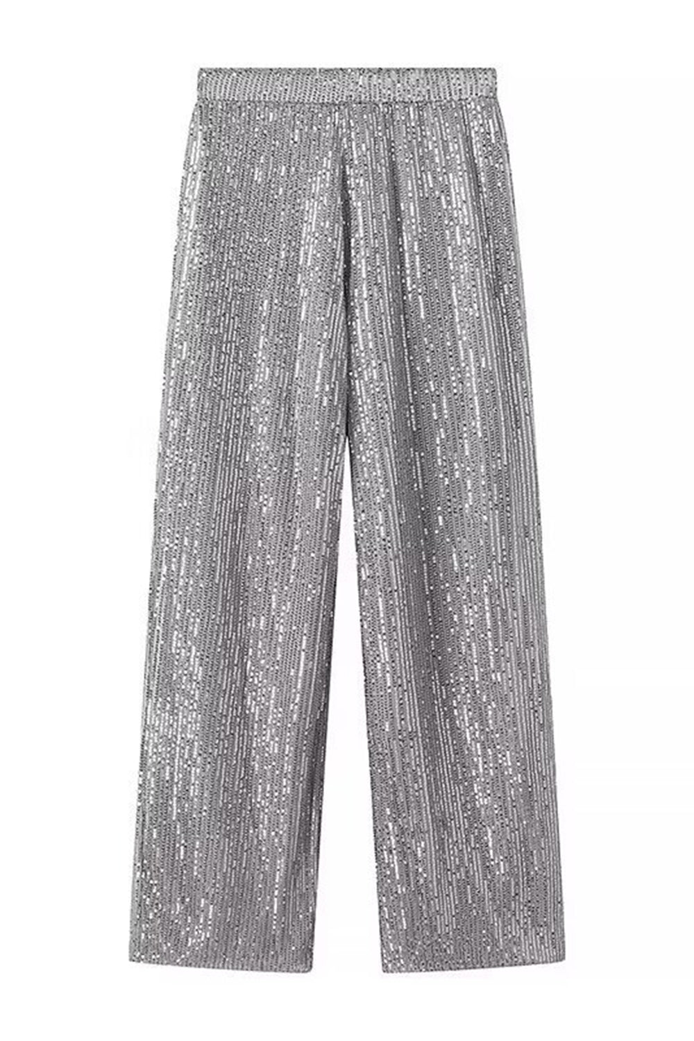 Svart Sparkly Sequin 2 Piece Kvinner Drakter
