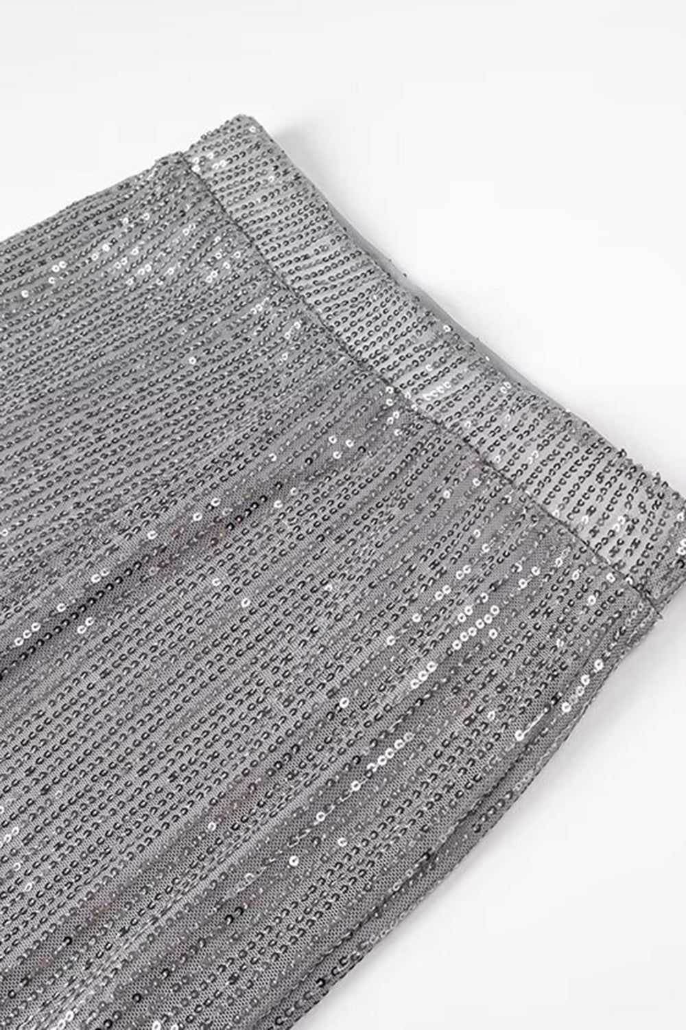 Svart Sparkly Sequin 2 Piece Kvinner Drakter