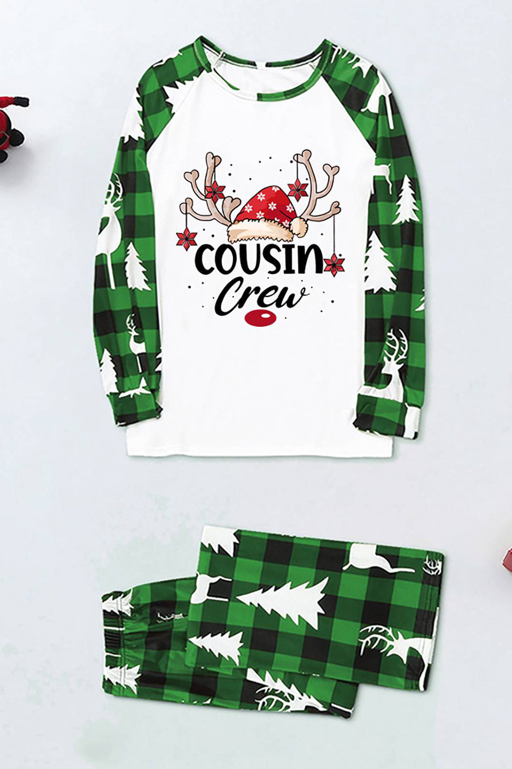 God jul Familie pyjamassett