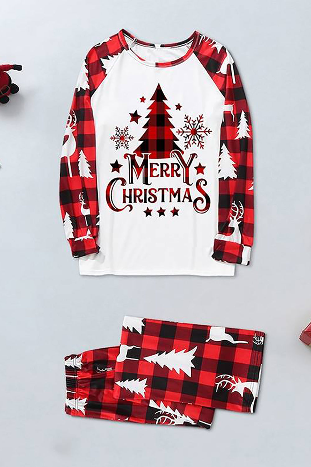 God jul Familie pyjamassett