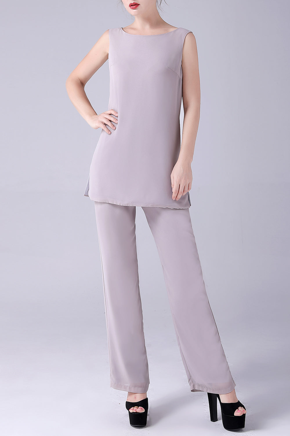 Aprikos lange ermer 3 stk mor til bruden Pant dresser