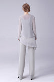 Jumpsuit/buksedress skiller Scoop ankellang Chiffon Brudekjolens mor