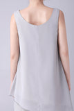 Jumpsuit/buksedress skiller Scoop ankellang Chiffon Brudekjolens mor