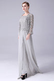 Sliver jumpsuit / buksedress skiller blonder chiffon mor til bruden kjole