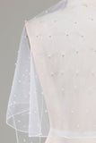 Black Tulle 1920-tallet Kappe med perler