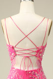 Elegant Corset Back Bodycon Homecoming kjole med dusk