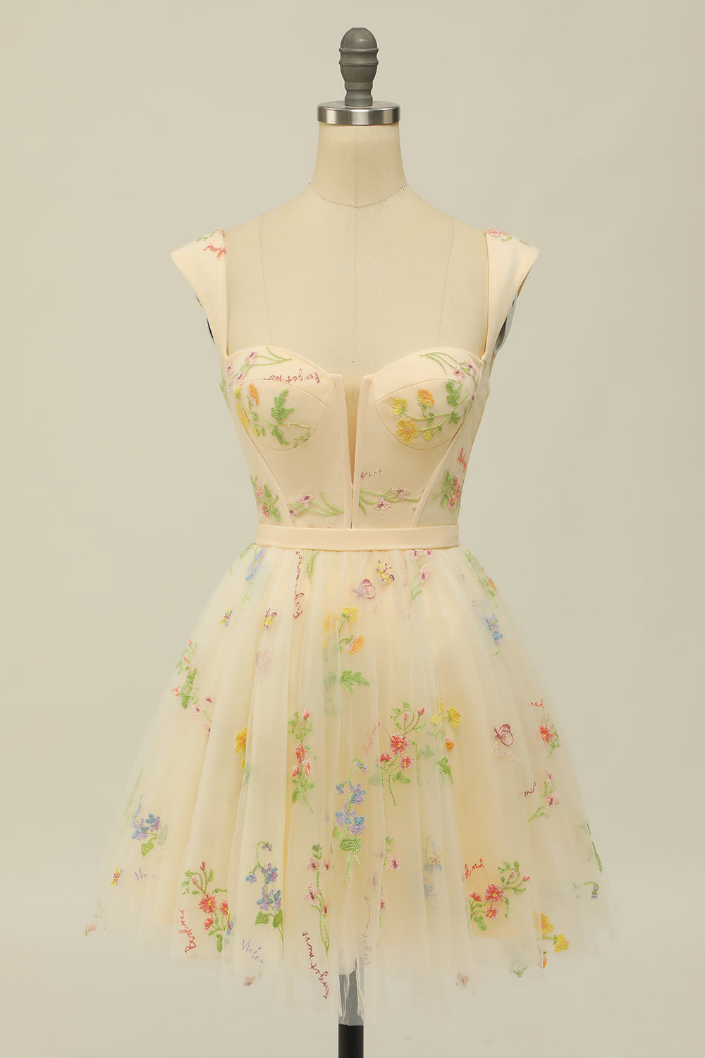 Svart En linje av skulderen Homecoming Dress