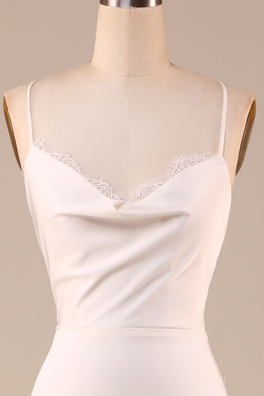 Enkel Ivory Mermaid Boho Long brudekjole