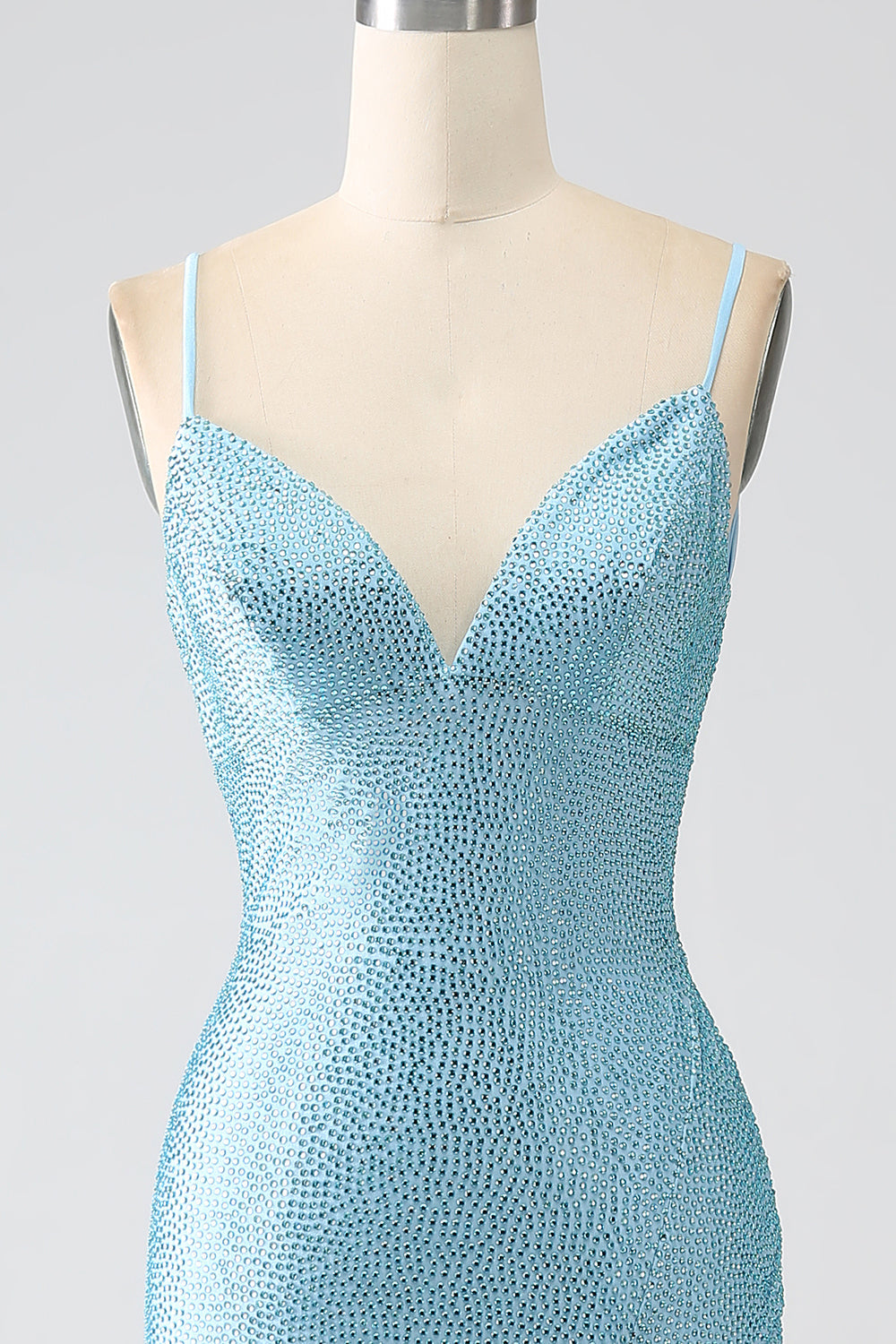 Sparkly Dark Green Beaded Long Mermaid Prom Dress med Slit