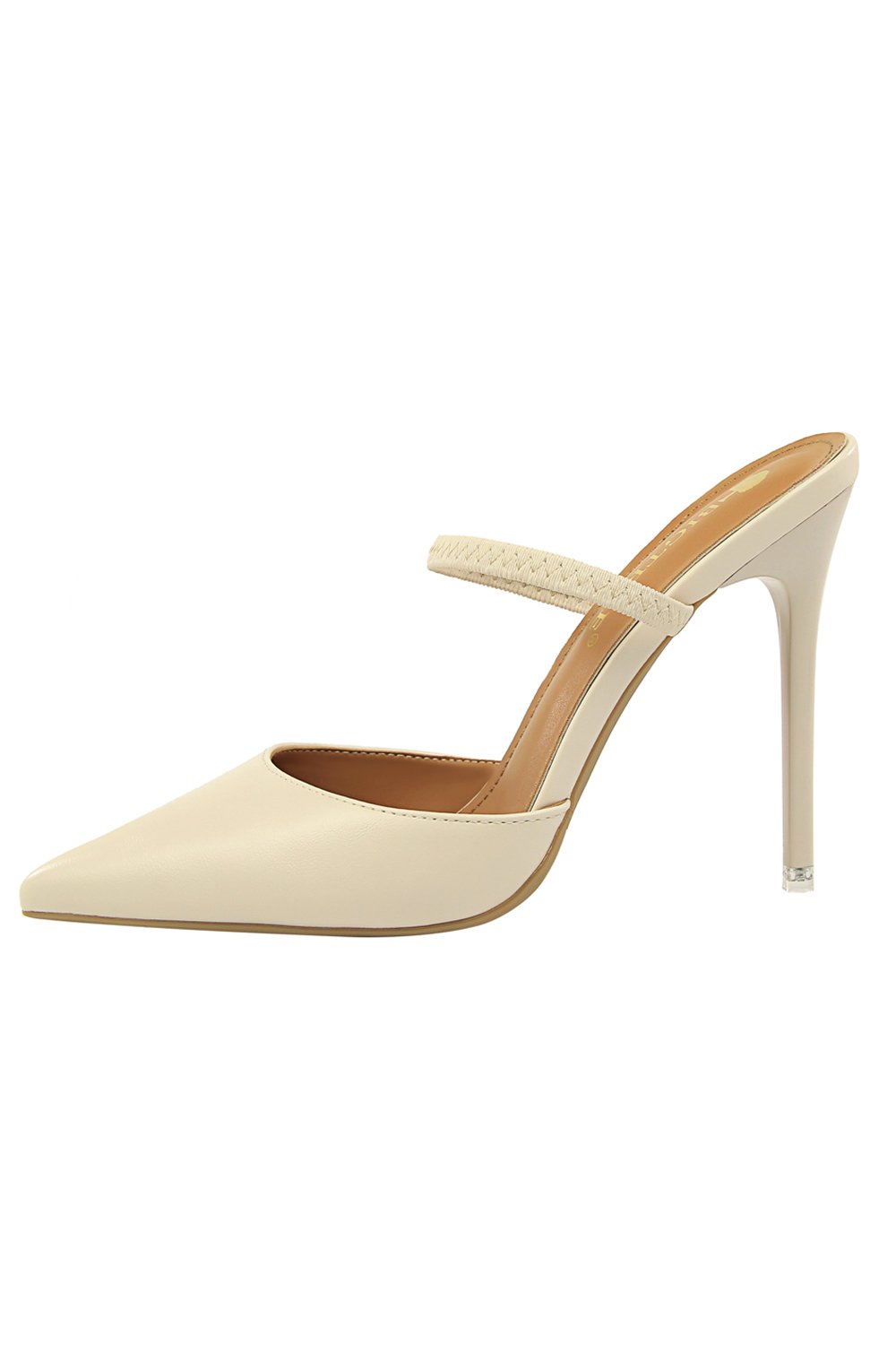 Aprikos Stiletto spisse hæler