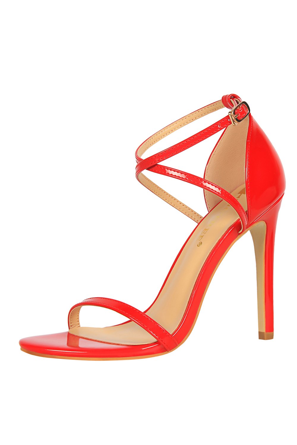 Svarte Stiletto Sandaler