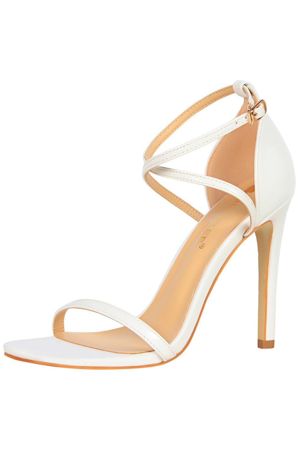 Svarte Stiletto Sandaler