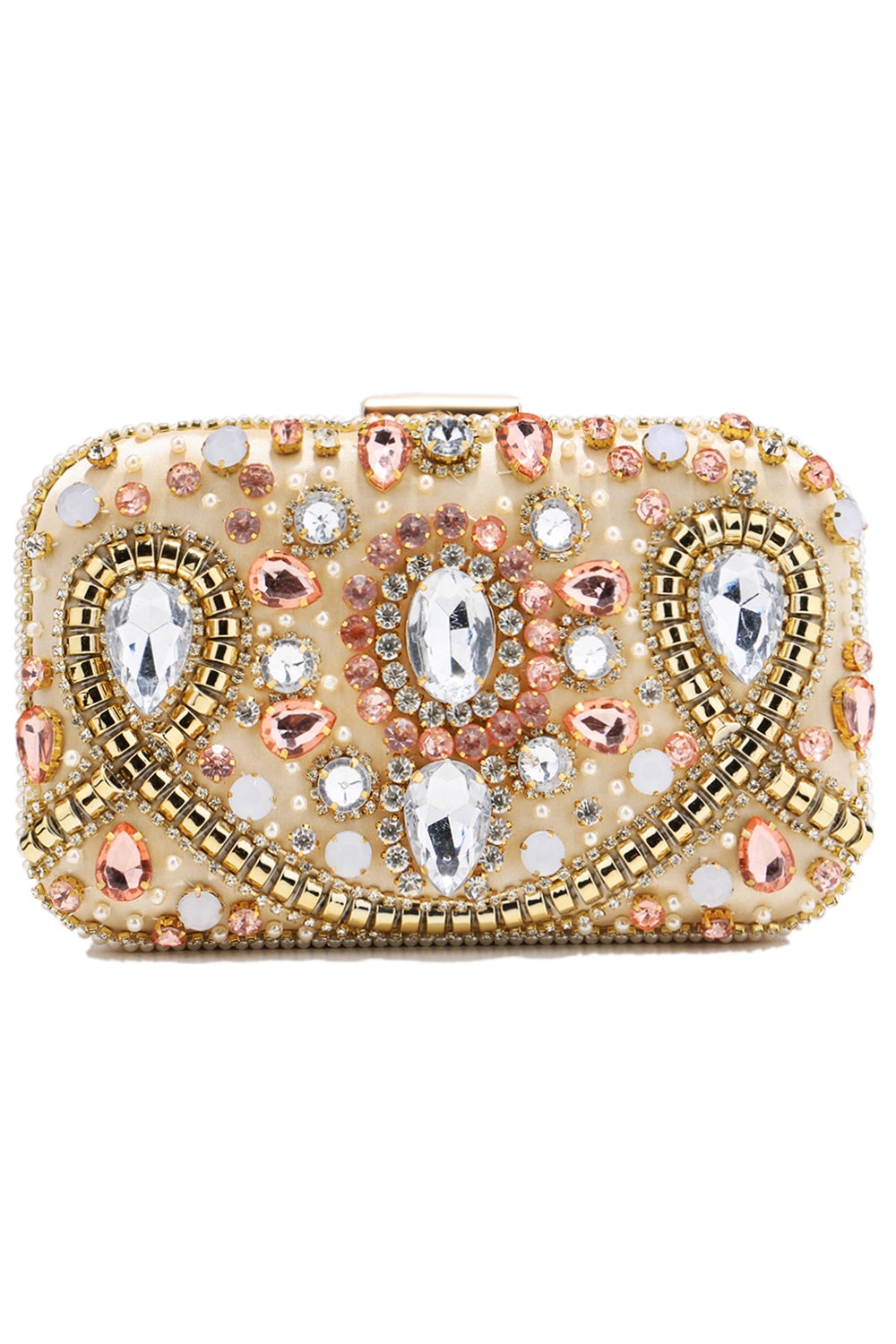 Fest brodert clutch med beading