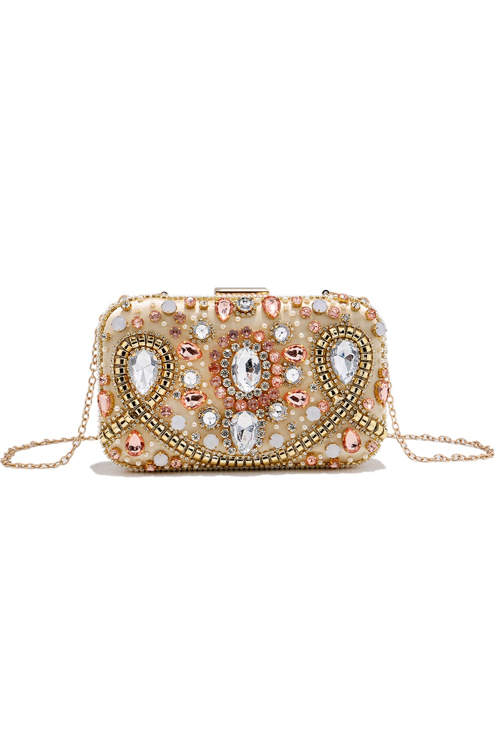 Fest brodert clutch med beading