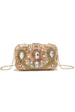 Fest brodert clutch med beading