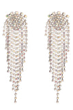 gull rhinestone slipp øredobber