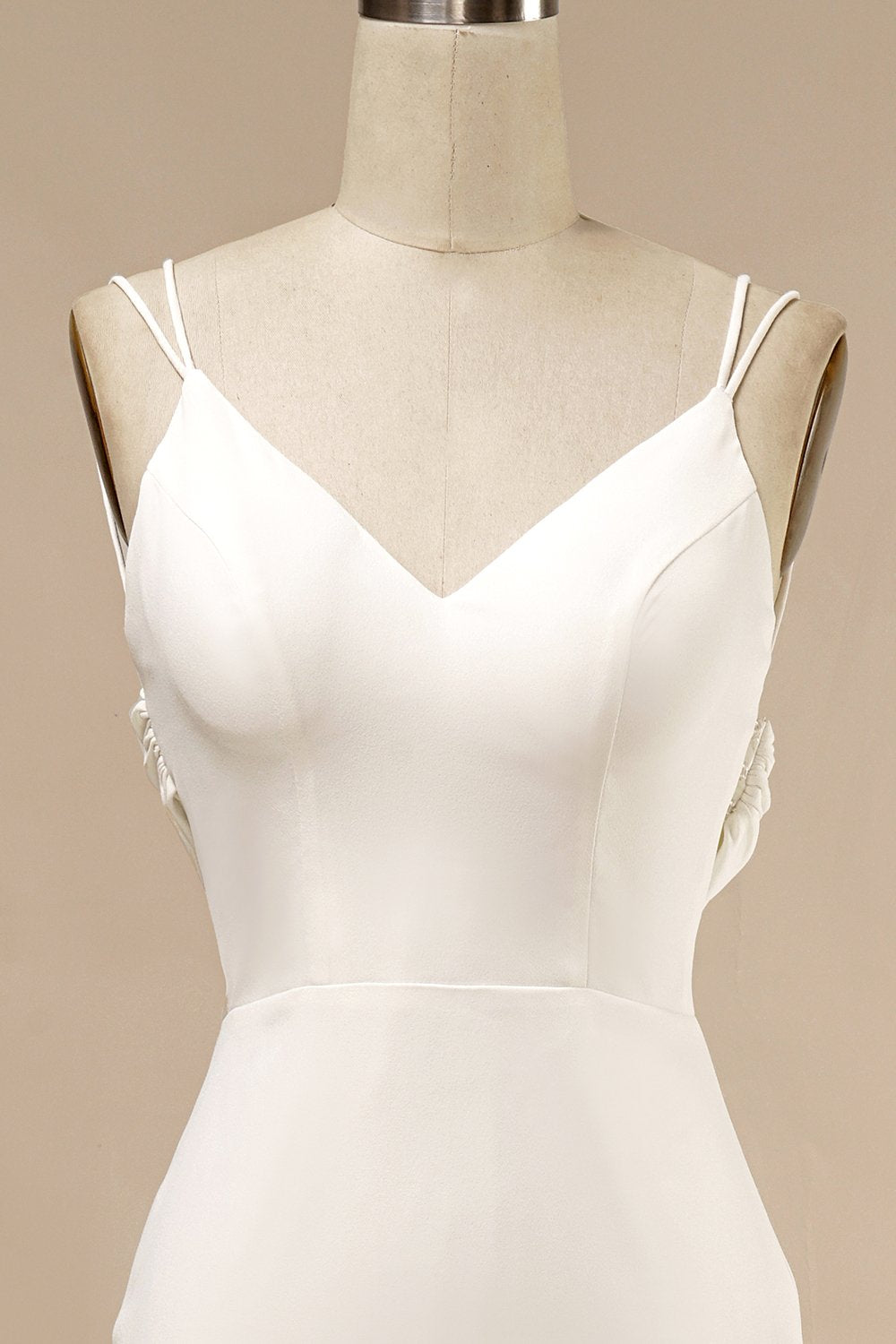 Havfrue Boho Brudekjole med Volanger