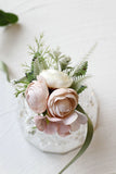 Elegant Blush Prom Wrist Corsage For Bryllupsfest