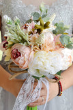 Blush Wedding Handing Blomster