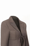 Kaffe Slim Fit Lace-up Blazer for kvinner