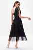 Load image into Gallery viewer, Aprikos A-linje En skulder Korsett Party kjole