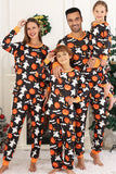 Halloween familie gresskar trykt pyjamassett