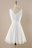 Load image into Gallery viewer, hvit blonder chiffon vintage kjole