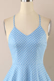 Polka prikker vintage 1950-tallet kjole