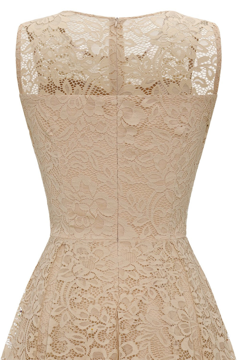 Load image into Gallery viewer, champagne blonder kjole med lommer